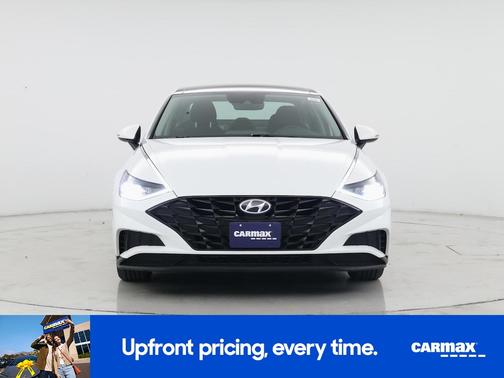 White 2021 Hyundai SONATA SEL