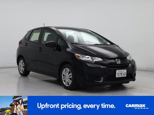 Black 2017 Honda Fit LX