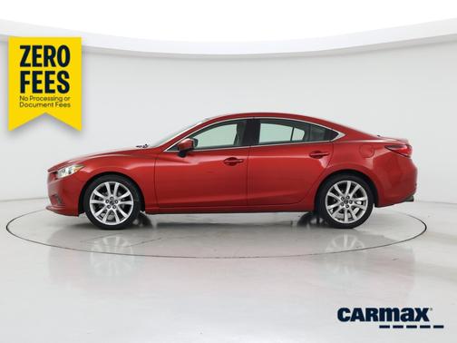 Red 2017 Mazda Mazda6 I Touring