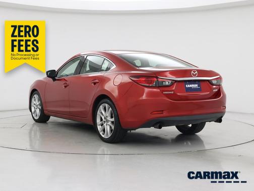 Red 2017 Mazda Mazda6 I Touring