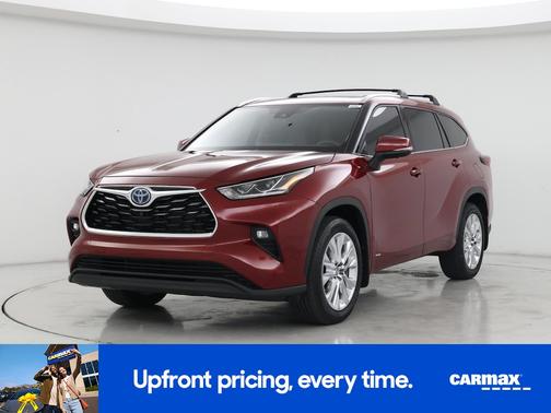 Red 2024 Toyota Highlander Hybrid Limited