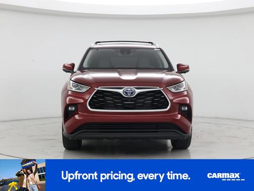Red 2024 Toyota Highlander Hybrid Limited