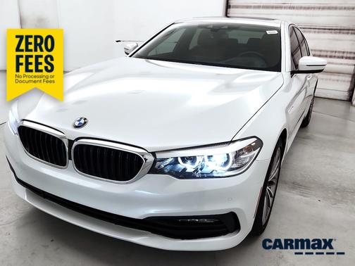 White 2018 BMW 530e iPerformance