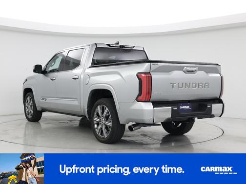 Silver 2022 Toyota Tundra Hybrid Capstone