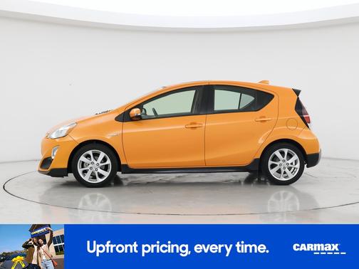 Orange 2017 Toyota Prius c Four
