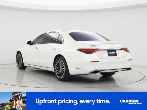 White 2022 Mercedes-Benz S-Class