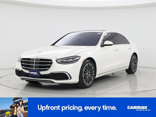 White 2022 Mercedes-Benz S-Class