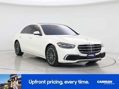 White 2022 Mercedes-Benz S-Class
