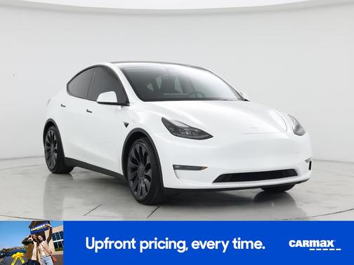 White 2023 Tesla Model Y Long Range