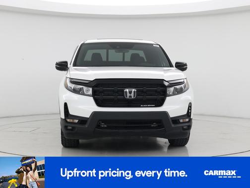 White 2024 Honda Ridgeline Black Edition