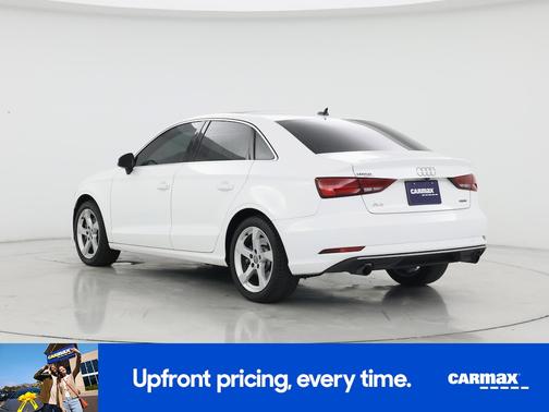 White 2019 Audi A3 Premium