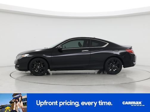 Black 2017 Honda Accord EX-L