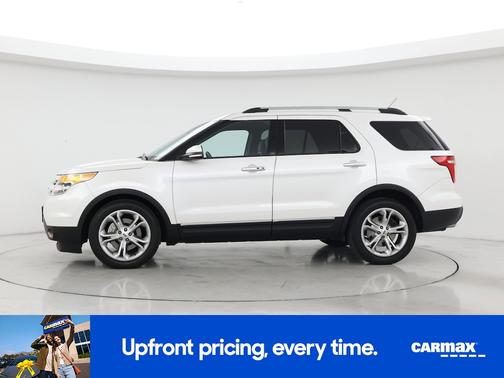 White 2015 Ford Explorer Limited