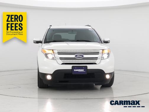White 2015 Ford Explorer Limited