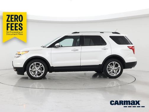 White 2015 Ford Explorer Limited
