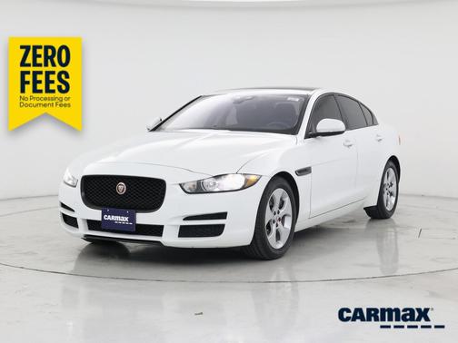 White 2018 Jaguar XE