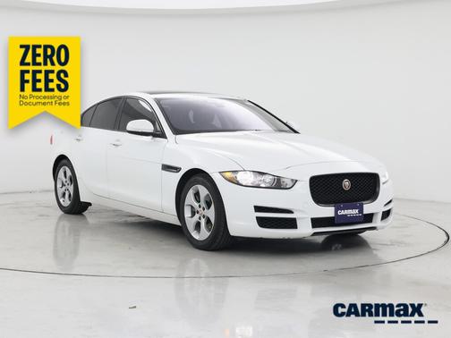 White 2018 Jaguar XE