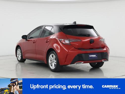 Red 2021 Toyota Corolla Hatchback SE