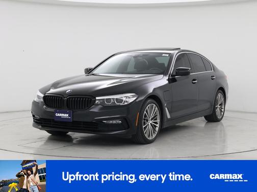 Black 2018 BMW 530e iPerformance
