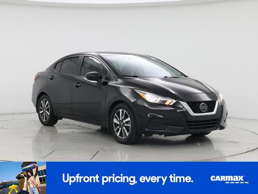 Black 2021 Nissan Versa SV