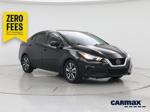 Black 2021 Nissan Versa SV
