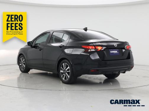 Black 2021 Nissan Versa SV