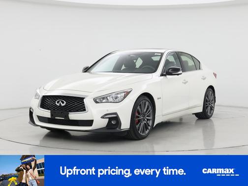 Silver 2019 INFINITI Q50 Red Sport 400