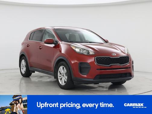 Red 2017 Kia Sportage LX