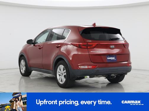 Red 2017 Kia Sportage LX