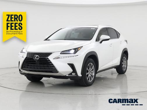 White 2020 Lexus NX 300