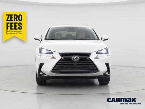 White 2020 Lexus NX 300