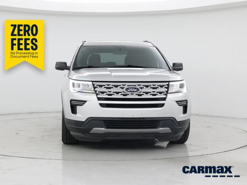 Silver 2018 Ford Explorer XLT