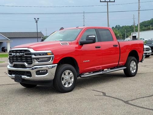 Flame Red Clearcoat 2026 RAM 2500 Big Horn Crew Cab 4x4 6'4' Box