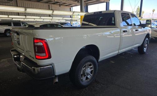 Bright White Clearcoat 2024 RAM 3500 Tradesman Crew Cab 4x4 8' Box