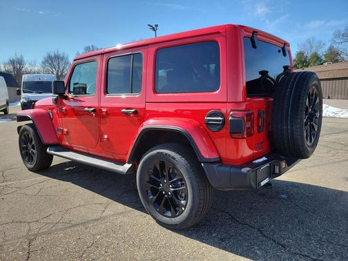 Firecracker Red Clearcoat 2025 Jeep Wrangler 4xe Sahara