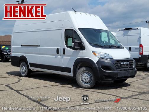 Bright White Clearcoat 2025 RAM ProMaster 3500 High Roof