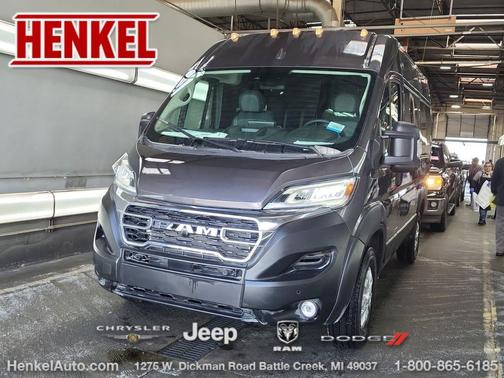 Granite Crystal Metallic Clearcoat 2025 RAM ProMaster 2500 High Roof