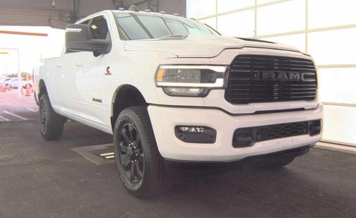 Bright White Clearcoat 2024 RAM 2500 Laramie Crew Cab 4x4 6'4' Box