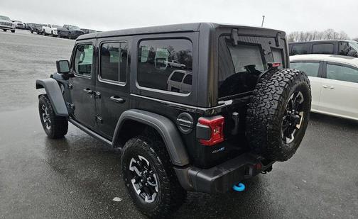 Black Clearcoat 2025 Jeep Wrangler 4xe Rubicon