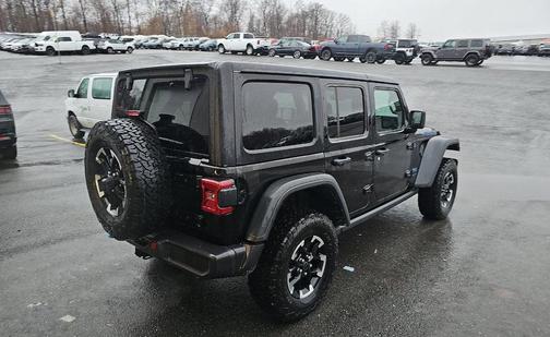 Black Clearcoat 2025 Jeep Wrangler 4xe Rubicon