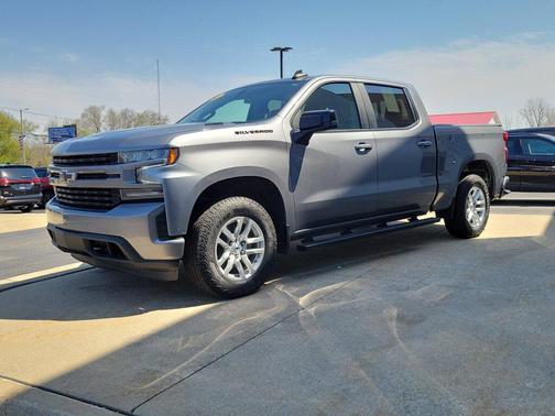 Satin Steel Metallic 2021 Chevrolet Silverado 1500 RST