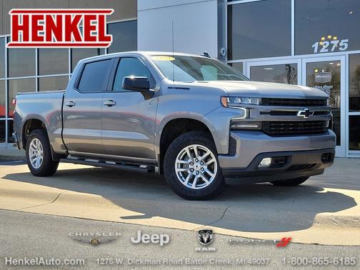 Satin Steel Metallic 2021 Chevrolet Silverado 1500 RST