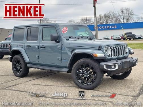 Anvil Clearcoat 2025 Jeep Wrangler 4xe Sahara