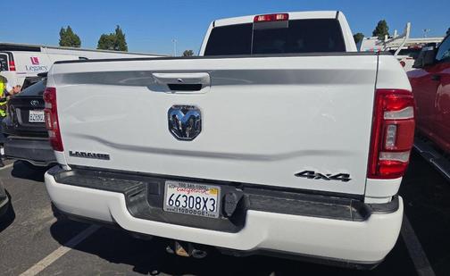 Bright White Clearcoat 2023 RAM 2500 Laramie Crew Cab 4x4 6'4' Box