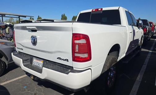 Bright White Clearcoat 2023 RAM 2500 Laramie Crew Cab 4x4 6'4' Box