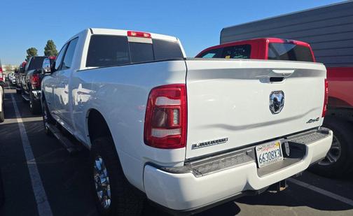 Bright White Clearcoat 2023 RAM 2500 Laramie Crew Cab 4x4 6'4' Box