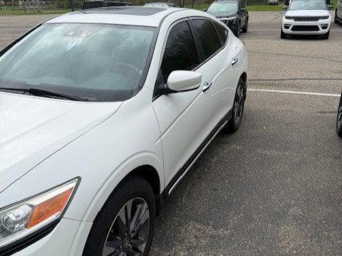 White 2015 Honda Crosstour EX-L