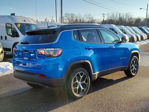 Hydro Blue Pearlcoat 2024 Jeep Compass Limited