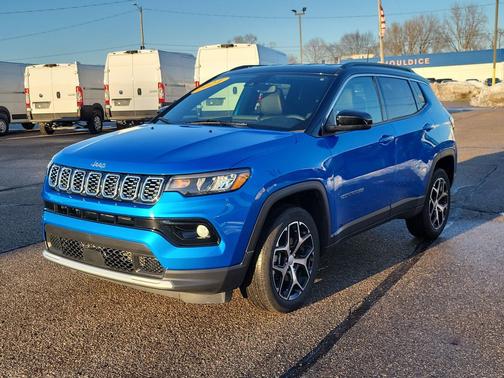 Hydro Blue Pearlcoat 2024 Jeep Compass Limited
