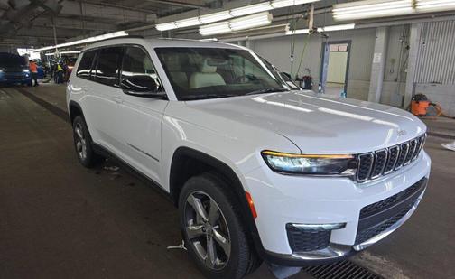 Bright White Clearcoat 2024 Jeep Grand Cherokee L Limited